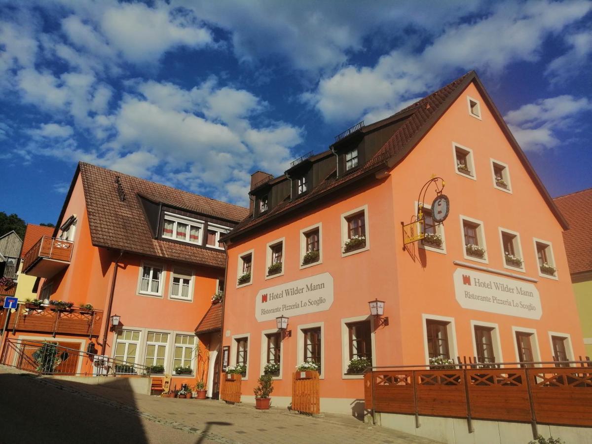 Hotel Wilder Mann Feuchtwangen Luaran gambar