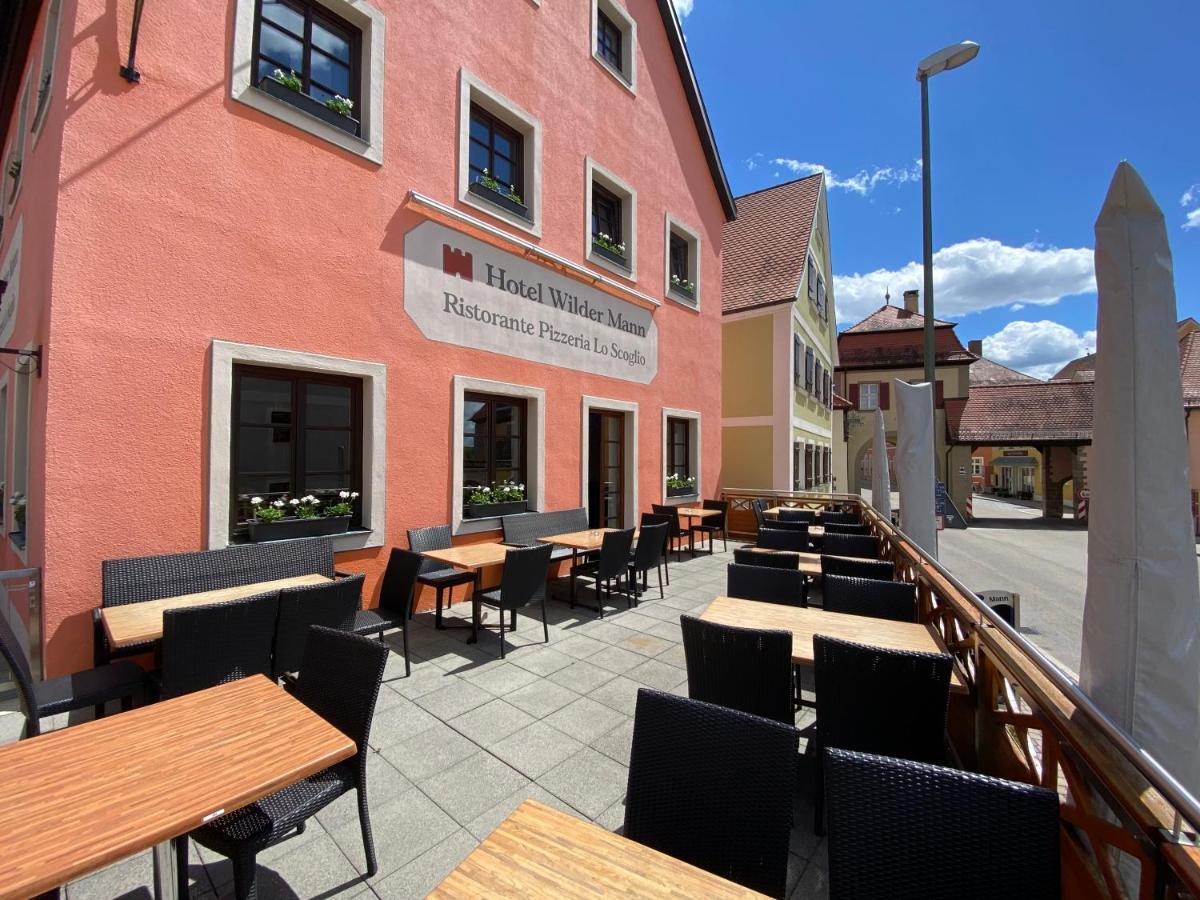 Hotel Wilder Mann Feuchtwangen Luaran gambar