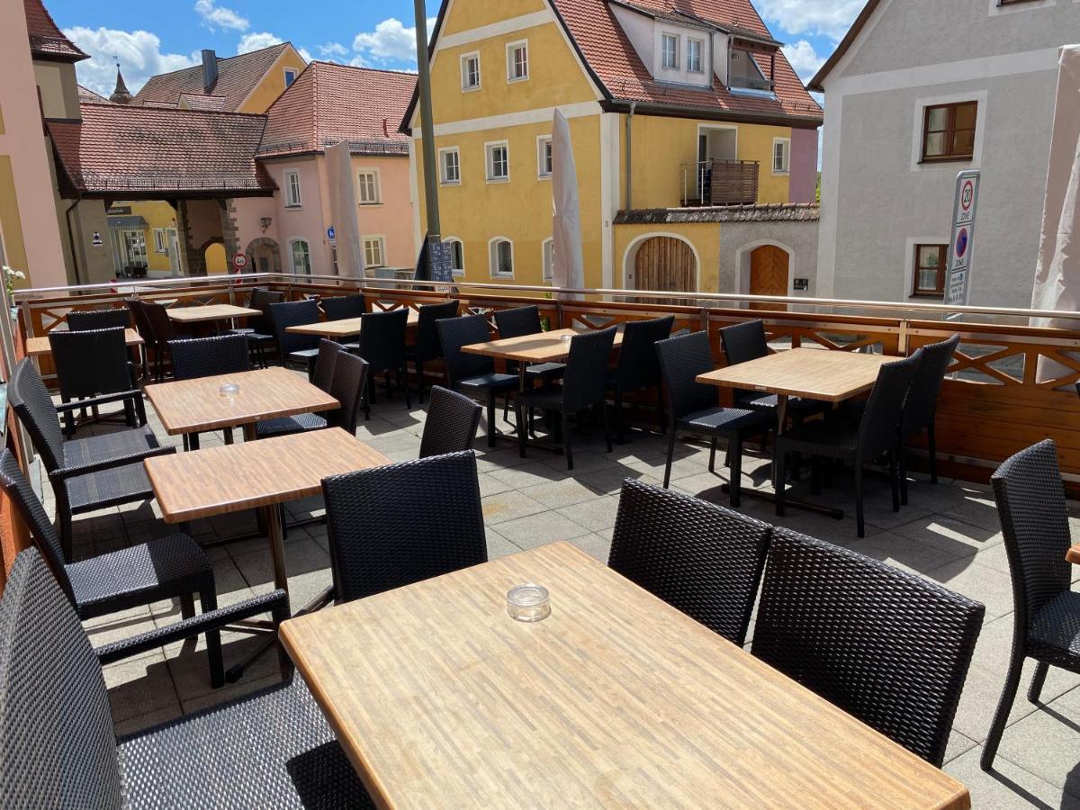 Hotel Wilder Mann Feuchtwangen Luaran gambar