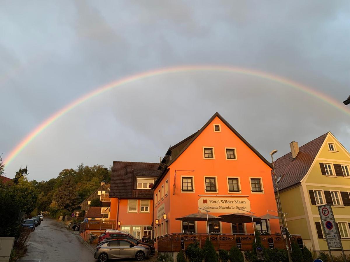 Hotel Wilder Mann Feuchtwangen Luaran gambar
