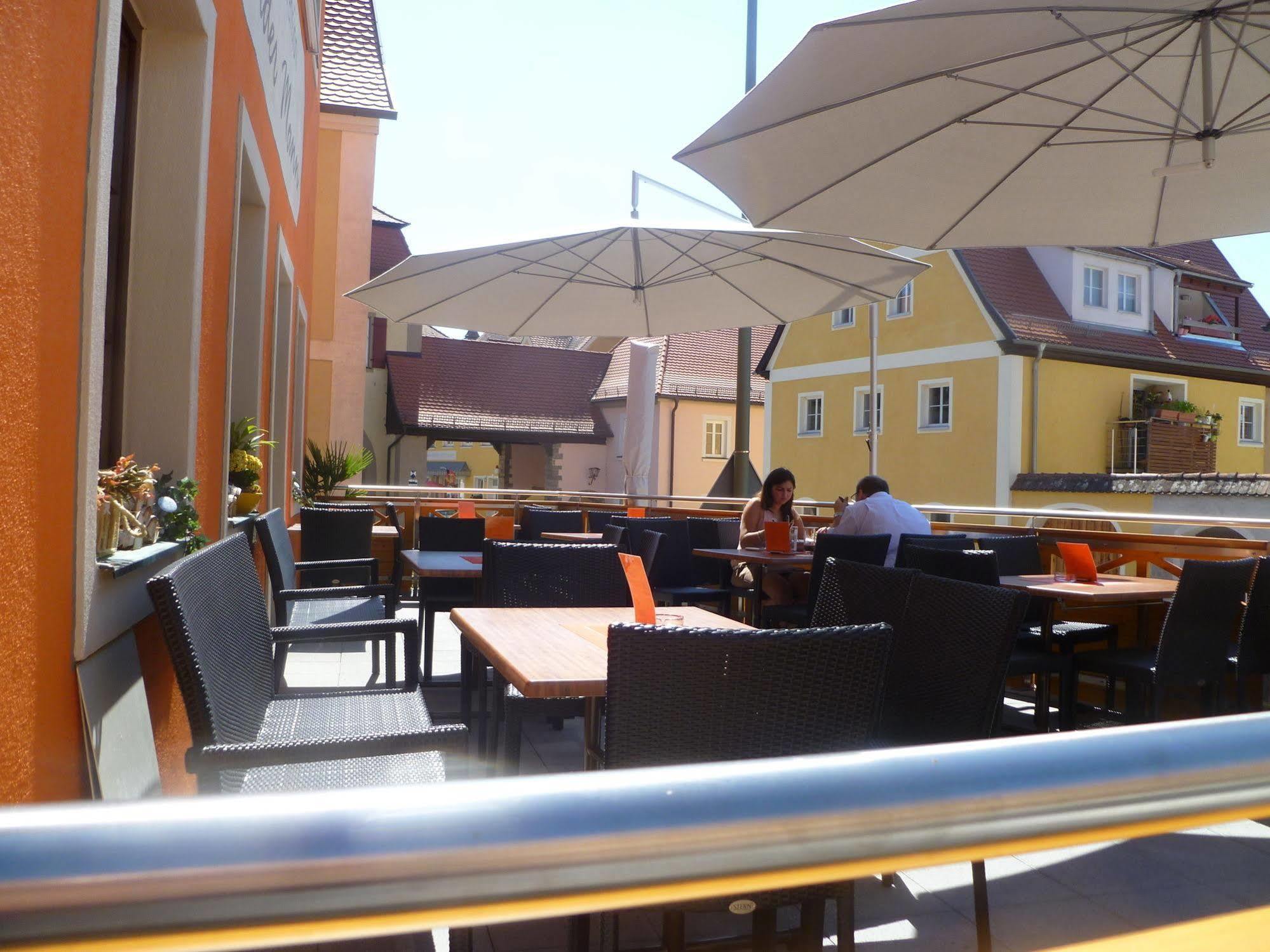 Hotel Wilder Mann Feuchtwangen Luaran gambar